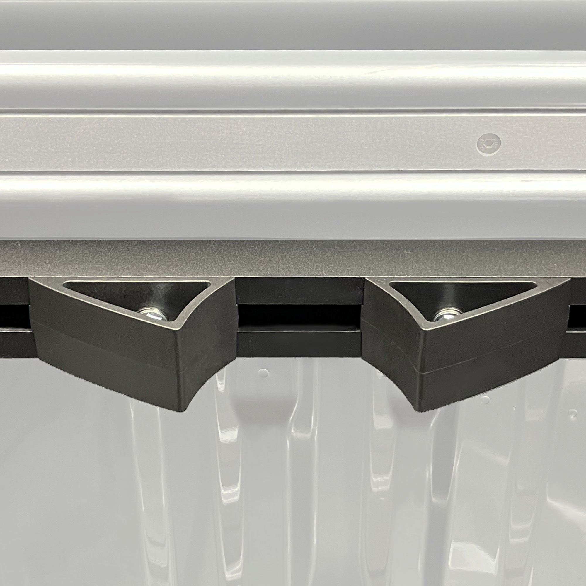 The Hybrid Micro rack shown on a ghost truck background.
