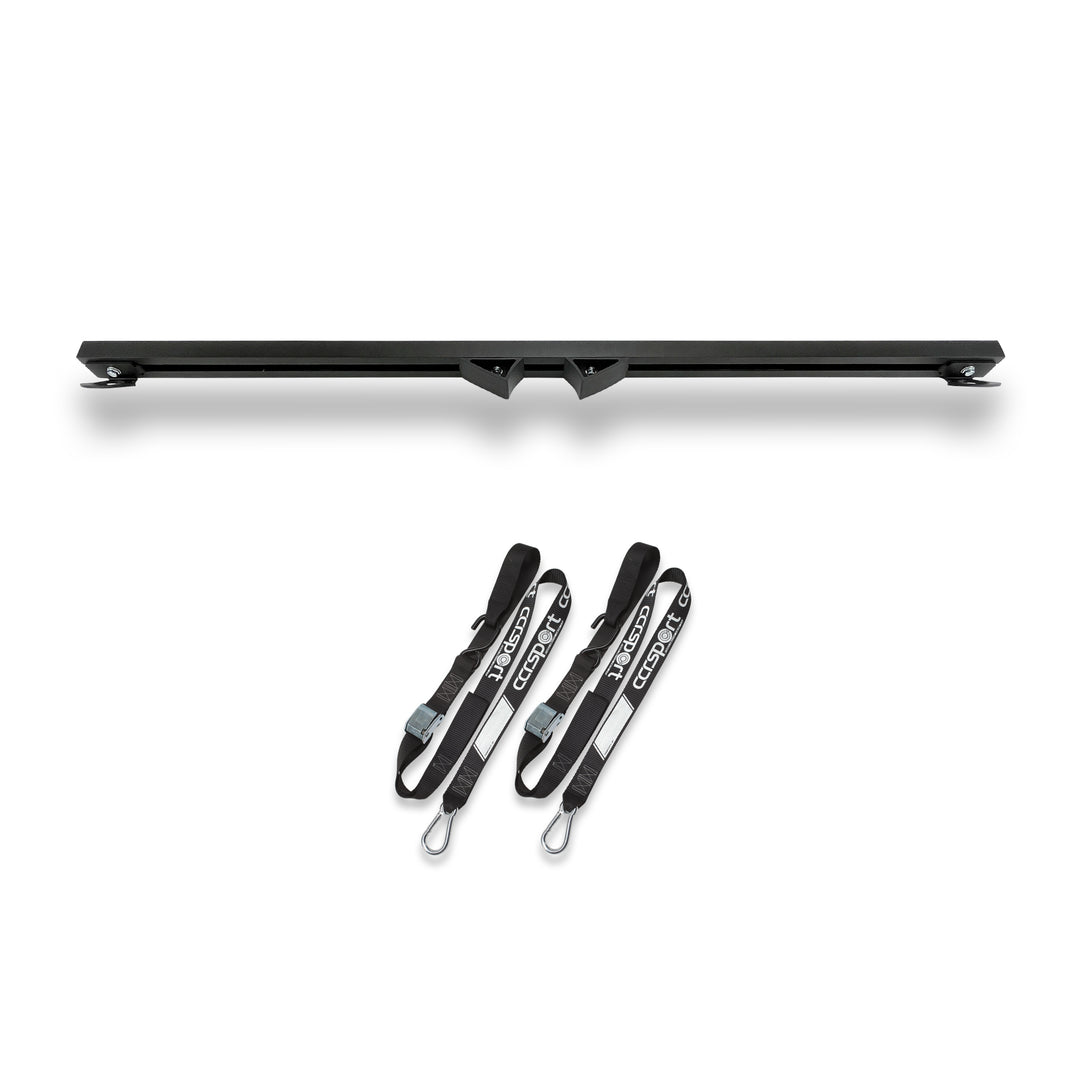 Single bike Hybrid Moto Rack Pro Pack on a bright white studio background.