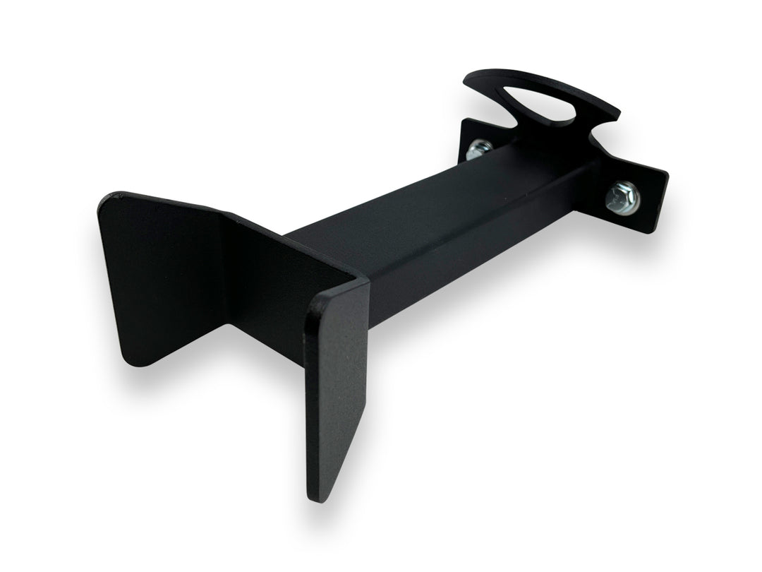 A beautiful studio image of the Hybrid Offset Wheel Chock on a white background.