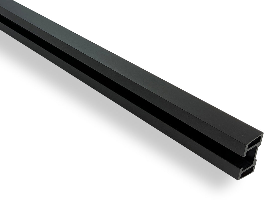 Detailed close-up of the Hybrid Track on a white studio background.