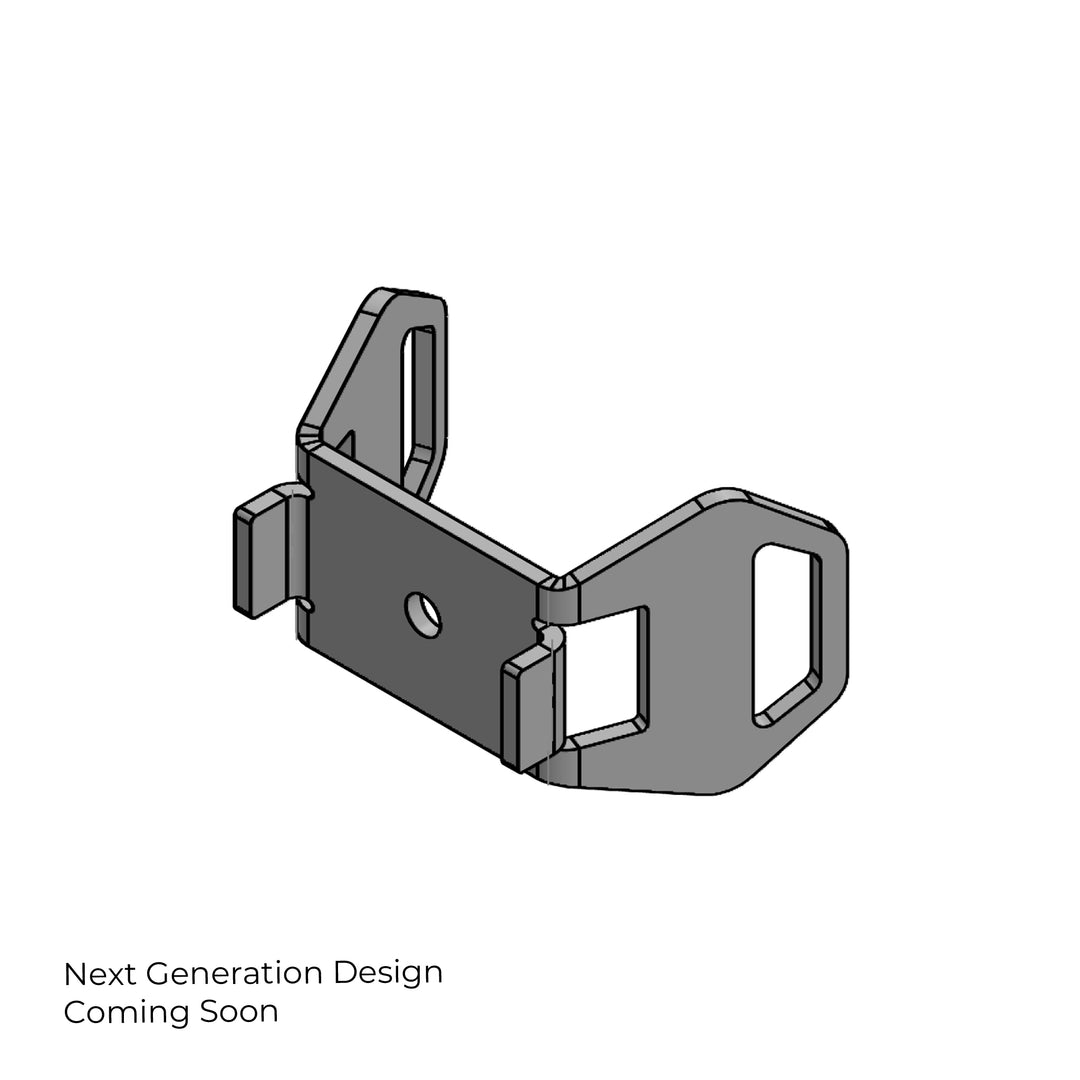 Nissan Utili-track Wheel Chock placeholder design with 'Next Generation Design Coming Soon' text on a white background.